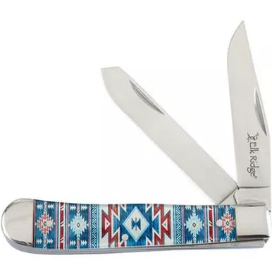 Elk Ridge Trapper Blue SW Pocket Knife