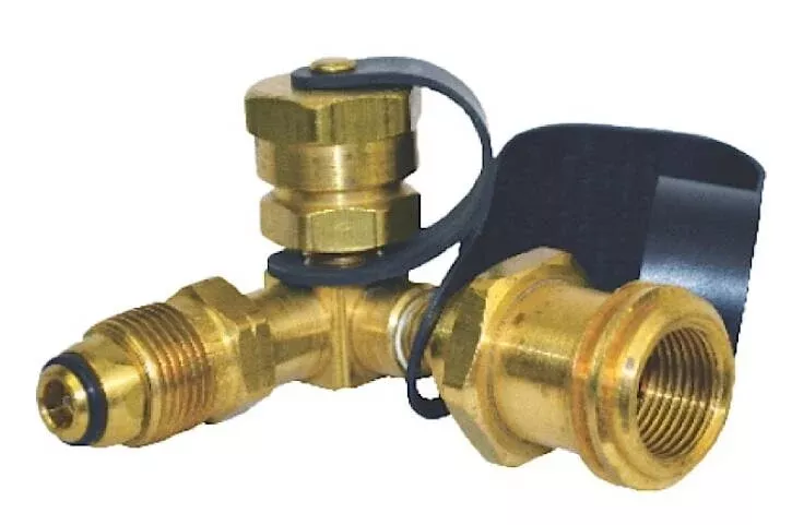 Enerco 90 Degree Stay Flow Adapter Clamshell• F173753
