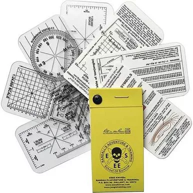 ESEE Compass Cards Map Overlay and Navigation Set