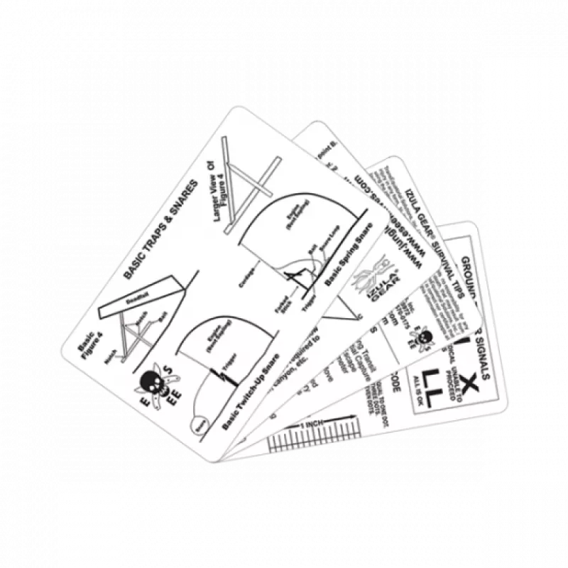 ESEE KNIVES Survival Cards
