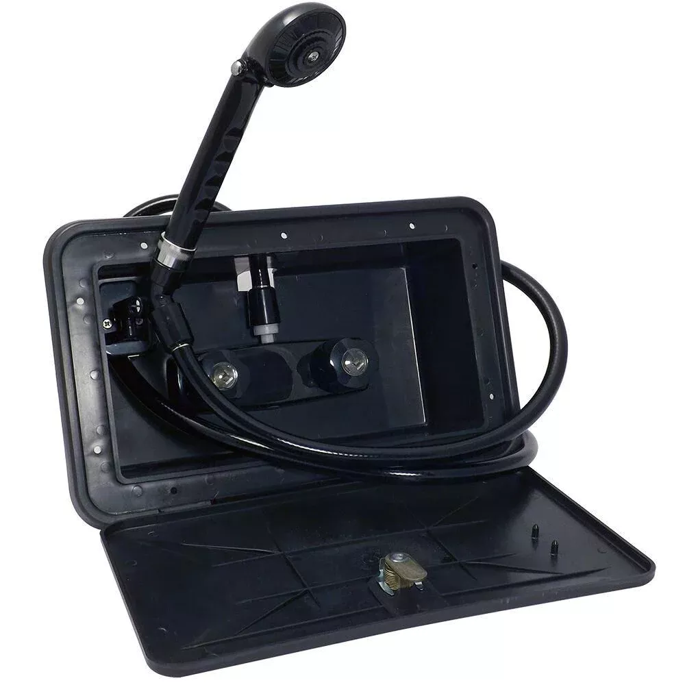 Exterior Shower Kit, Black