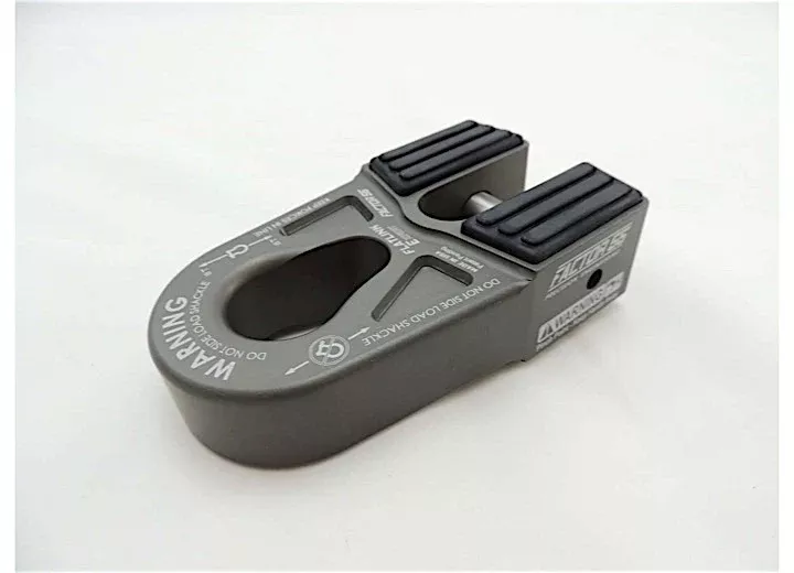 Factor 55 FlatLink E Winch Shackle Mount - Gray• 00080-06