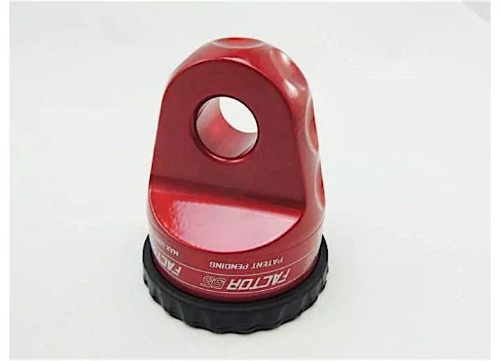 Factor 55 ProLink Loaded Assembly - Red 16000 Lb with Titanium Pin & Rubber Guard• 00015-01