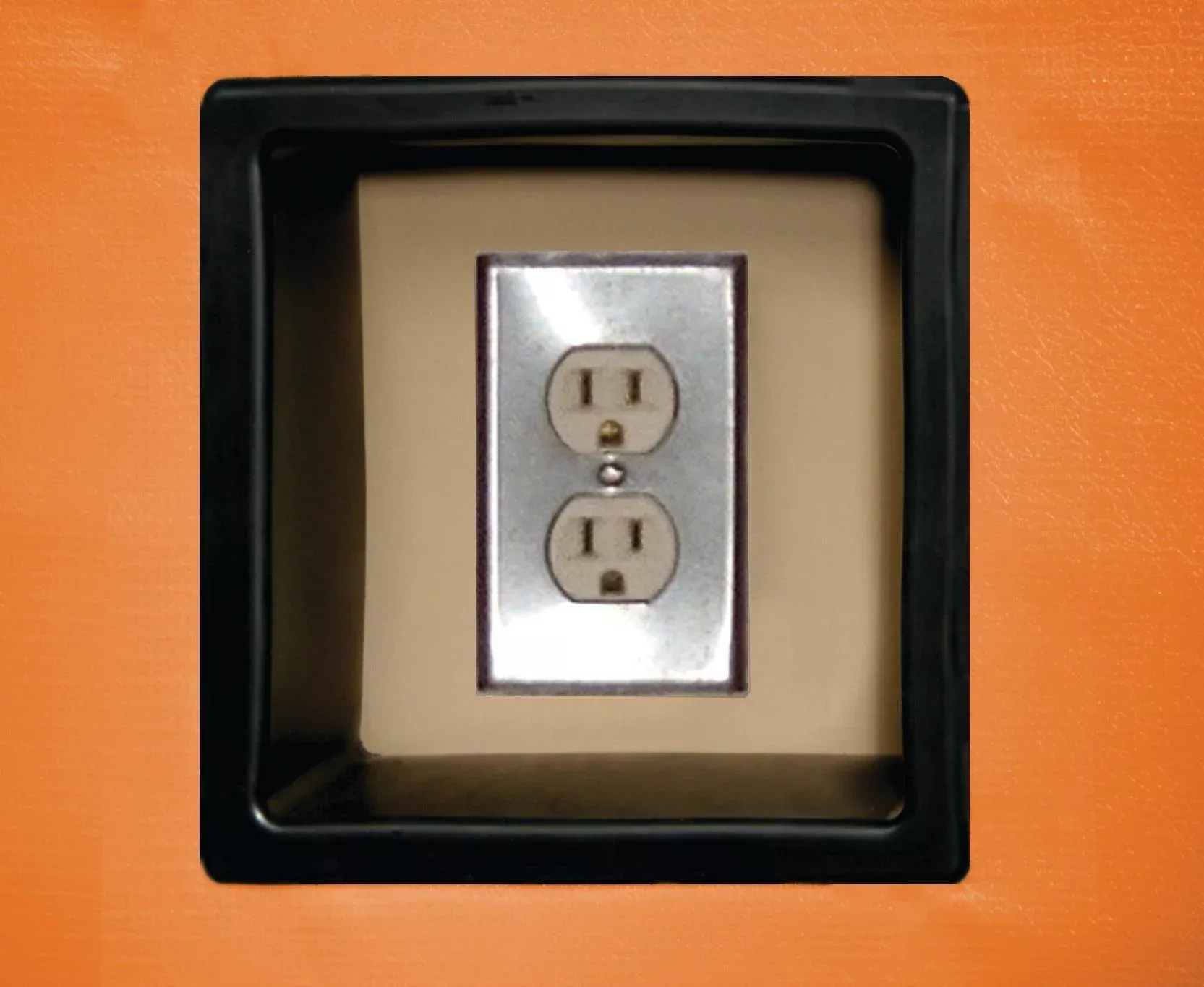 Factory Installed Outlet Cutout