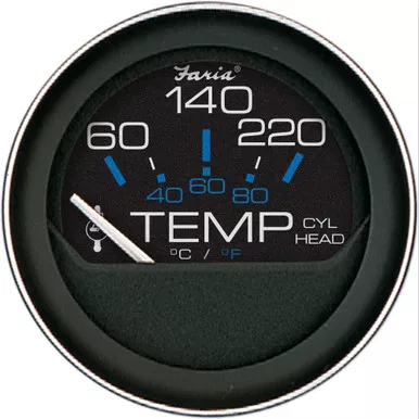 Faria Beede Coral Cylinder Head Temp Gauge
