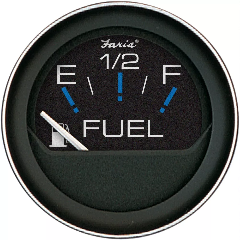 Faria Coral 2 Fuel Level Gauge (E-1/2-F)
