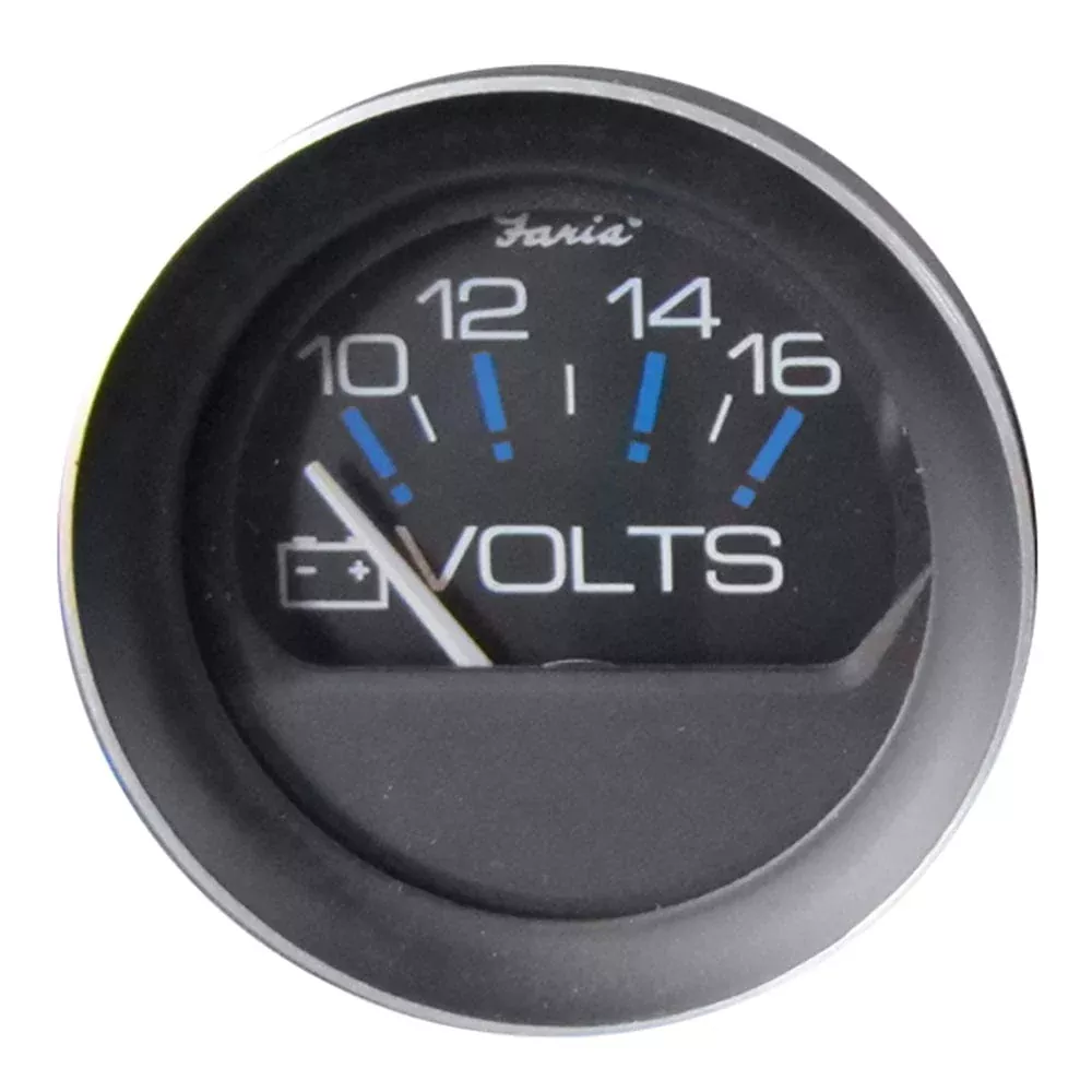 Faria Coral 2 Voltmeter (10-16 VDC)