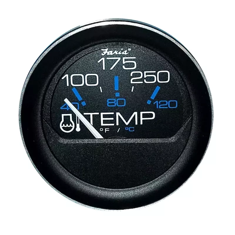 Faria Coral 2 Water Temperature Gauge (100 – 250F)