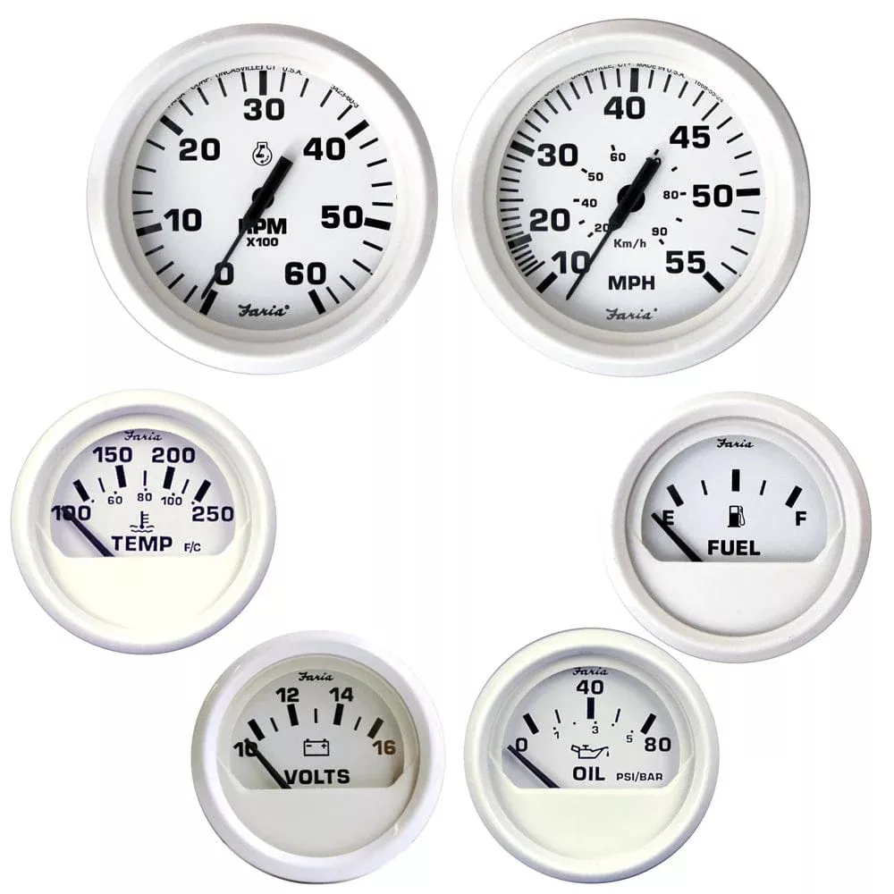Faria Dress White Boxed Set – Inboard Motors