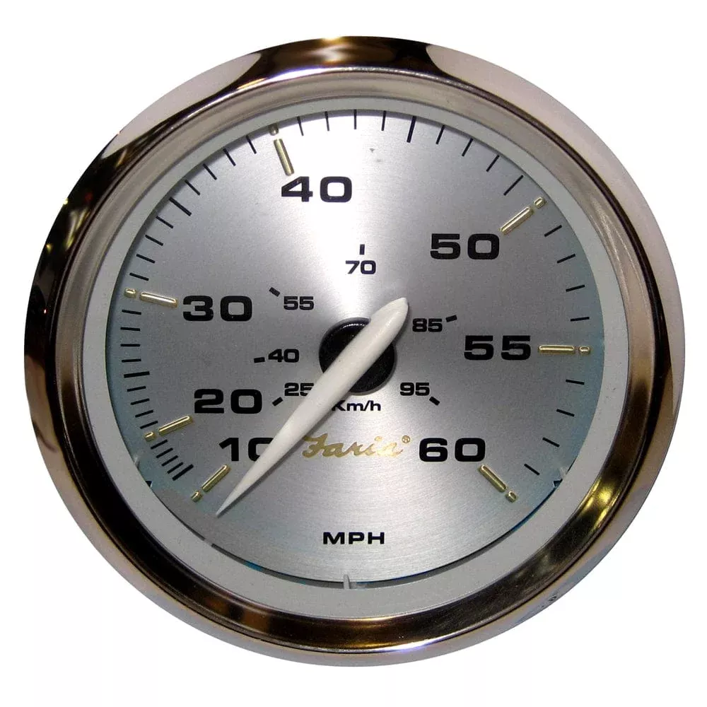 Faria Kronos 4″ Speedometer – 60MPH (Mechanical)