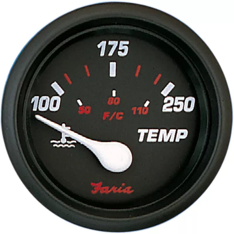 Faria Professional Red 2 Water Temp