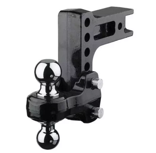 Fastway FLASH Solid Steel HD Ball Mount (SSBM) for 2.5" Receivers - 6" Drop / 2” & 2-5/16” Balls• 49-00-5625