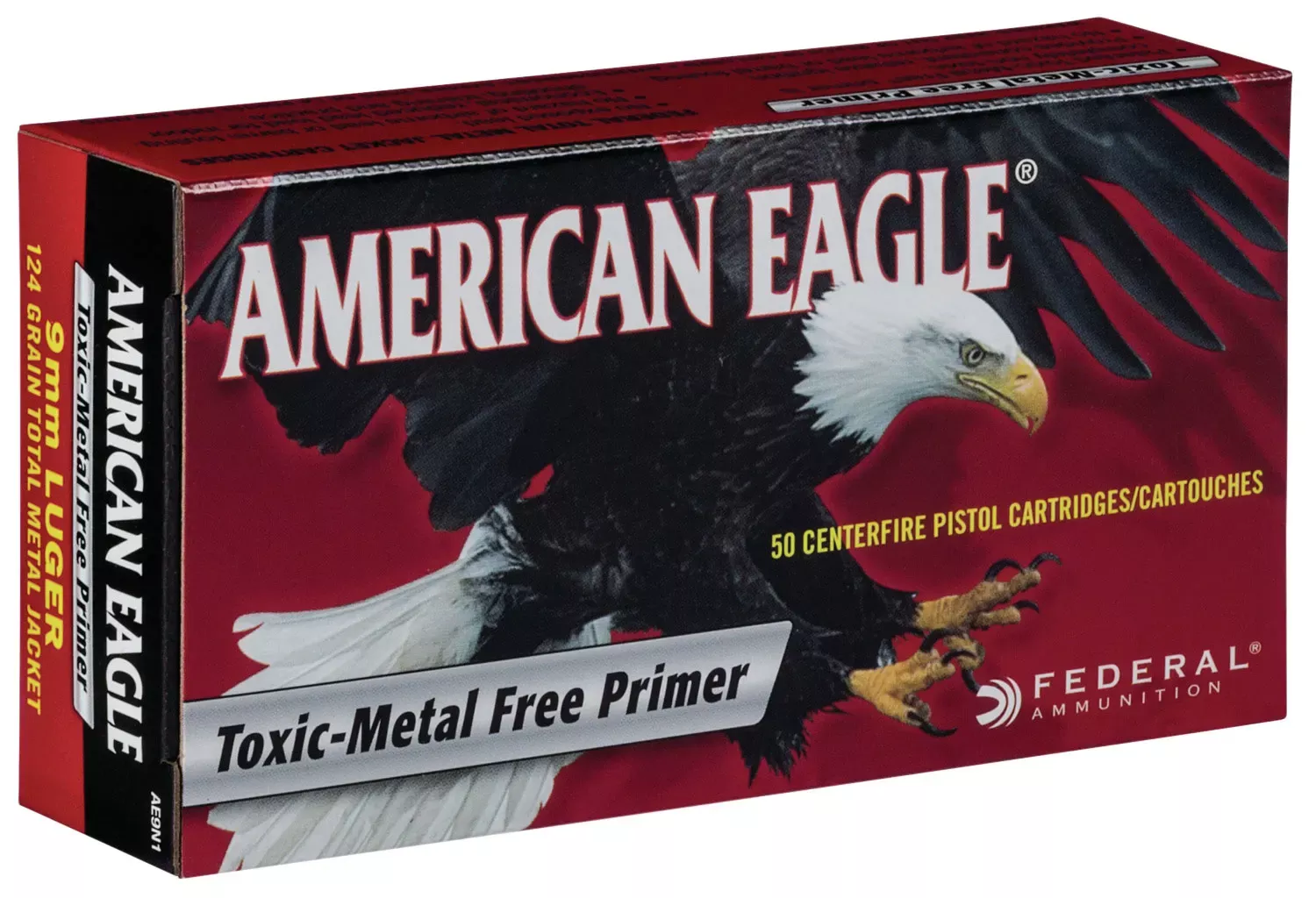 Federal American Eagle .380 ACP 95 Gr FMJ
