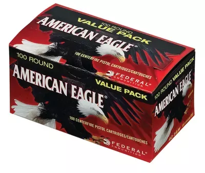 Federal American Eagle .40 S&W 180 Gr FMJ 100 Rds Per Box
