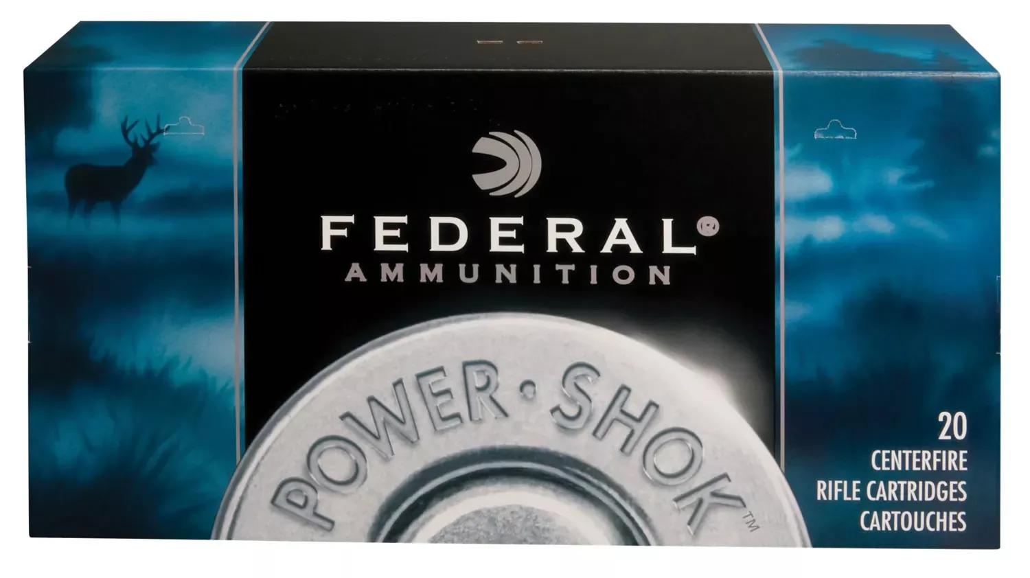 Federal Power-Shok .308 Win. 180 gr. SP