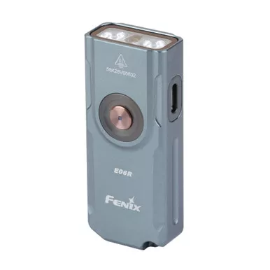 Fenix E06R Grey 700-Lumen UV/Laser Keychain Light