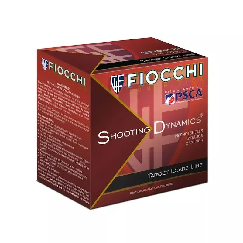 Fiocchi Shooting Dynamics Target Line 12Ga. 2 3/4" #7.5 25/Box