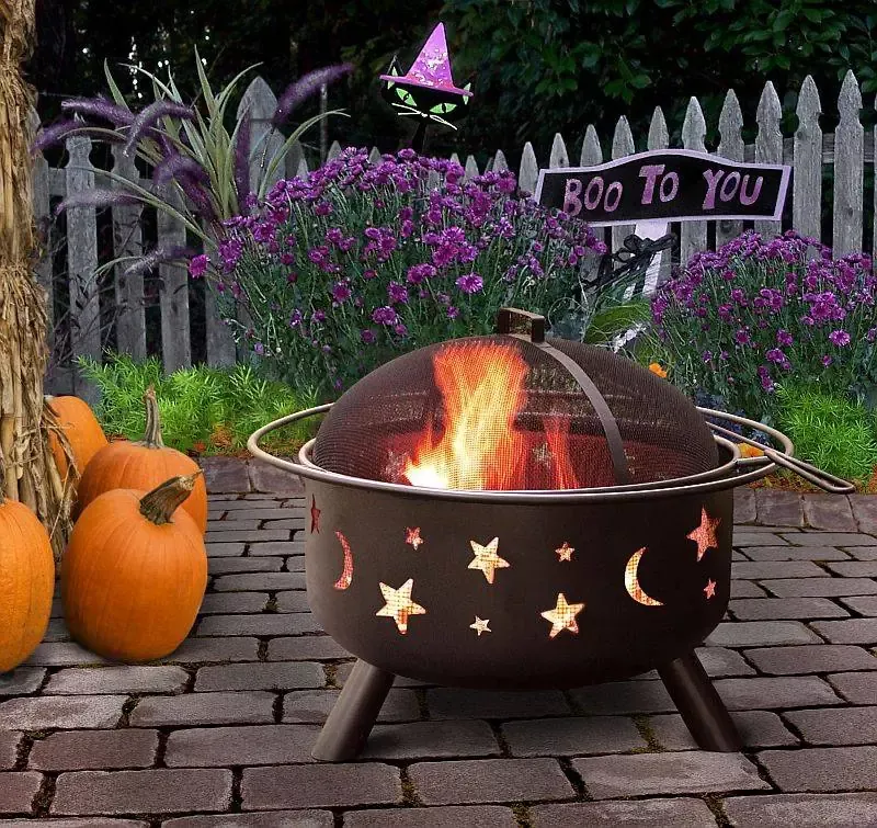 Firepit - Stars and Moons