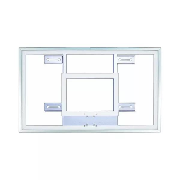 First Team 36″ X 60″ (1/2″ Thick) Framed Acrylic Backboard w/FT36-HFM FT220H