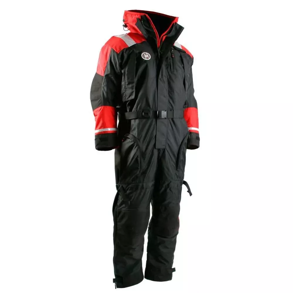 First Watch Anti-Exposure Suit – Black/Red – Large – AS-1100-RB-L
