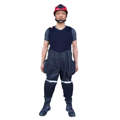 First Watch Responder L/XL Black/Grey Utility Waders