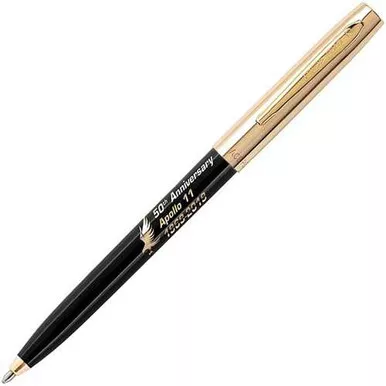 Fisher Space Pen Apollo 11 Cap-O-Matic Pen Black and Brass