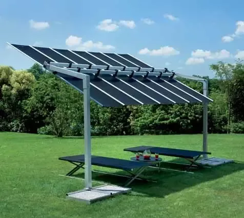 FLEXY 10ft Commercial Freestanding Retractable Awning