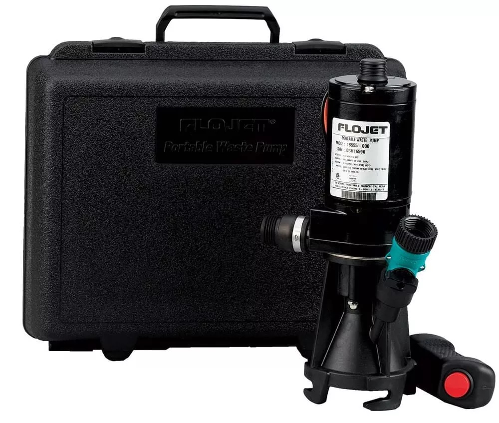 FloJet Portable RV Waste Macerator Pump Kit