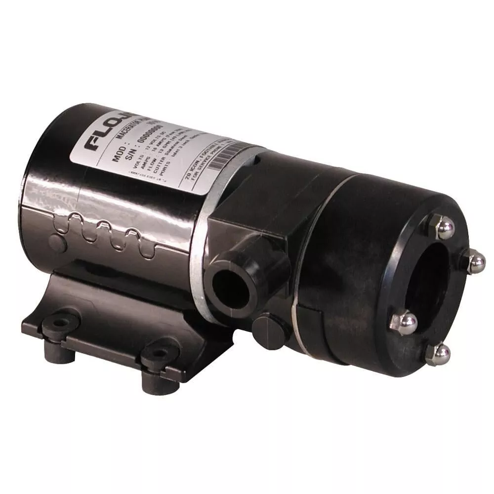 Flojet RV 12V Waste Macerator Pump, 3.6GPM