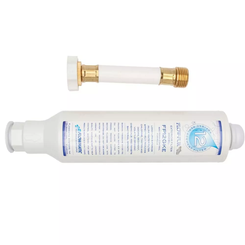 Flowmatic Flow-Pur Exterior Inline RV Water Filter