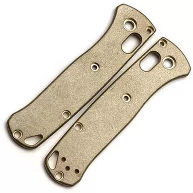 Flytanium Bugout Brass Replacement Handle Scales