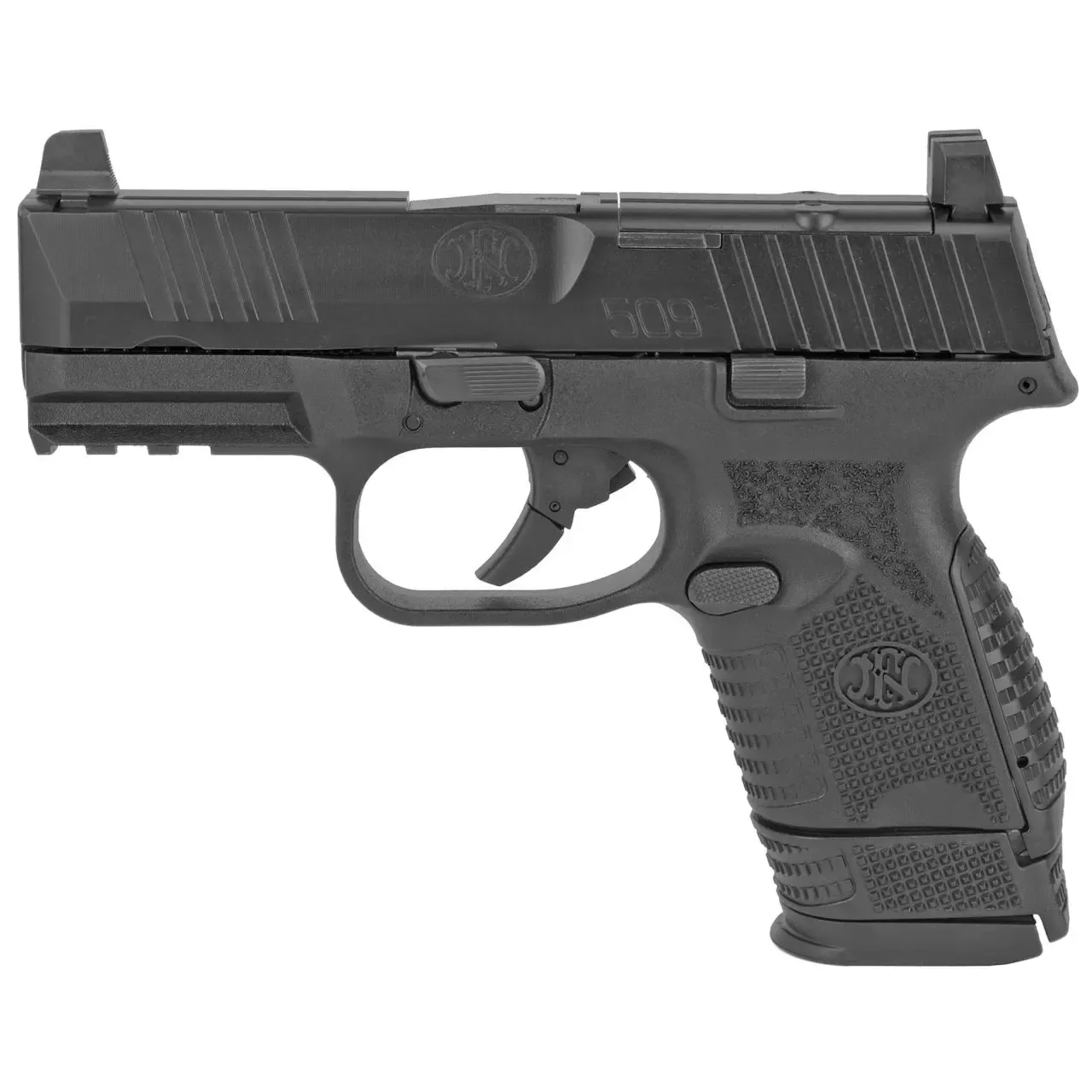 FN America 509 Compact MRD Pistol 9mm Black 3.7″-66100571