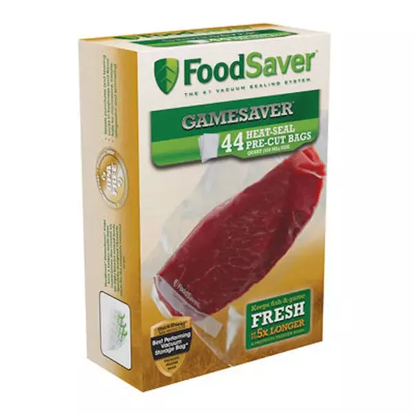 FoodSaver GameSaver Quart Bags 44-Pack