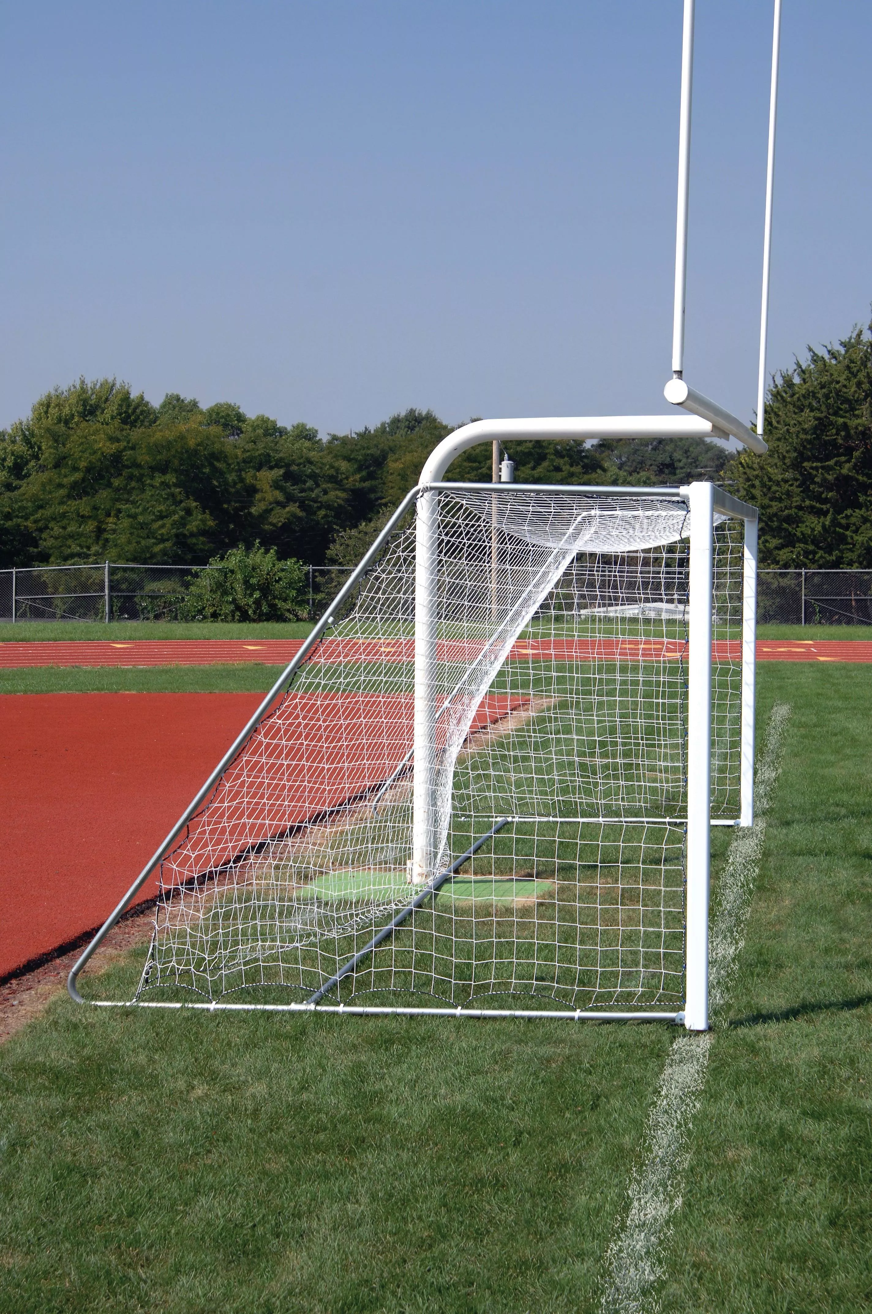 Football Compatible Official Size Soccer Goal Net