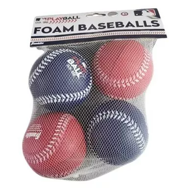 Franklin Sports MLB Oversized Foam Baseballs 4 Balls