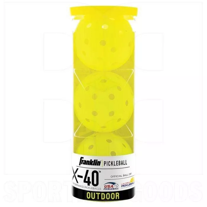 Franklin X-40 Outdoor Pickleballs (3 Pack)