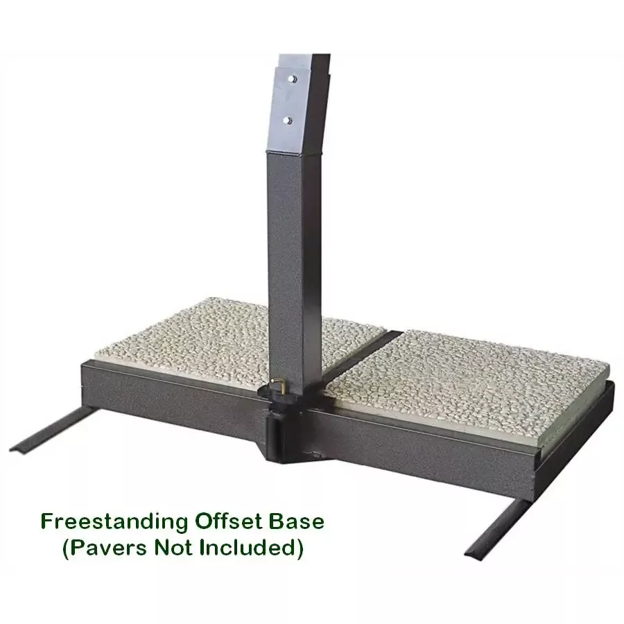 Freestanding Offset Umbrella Base