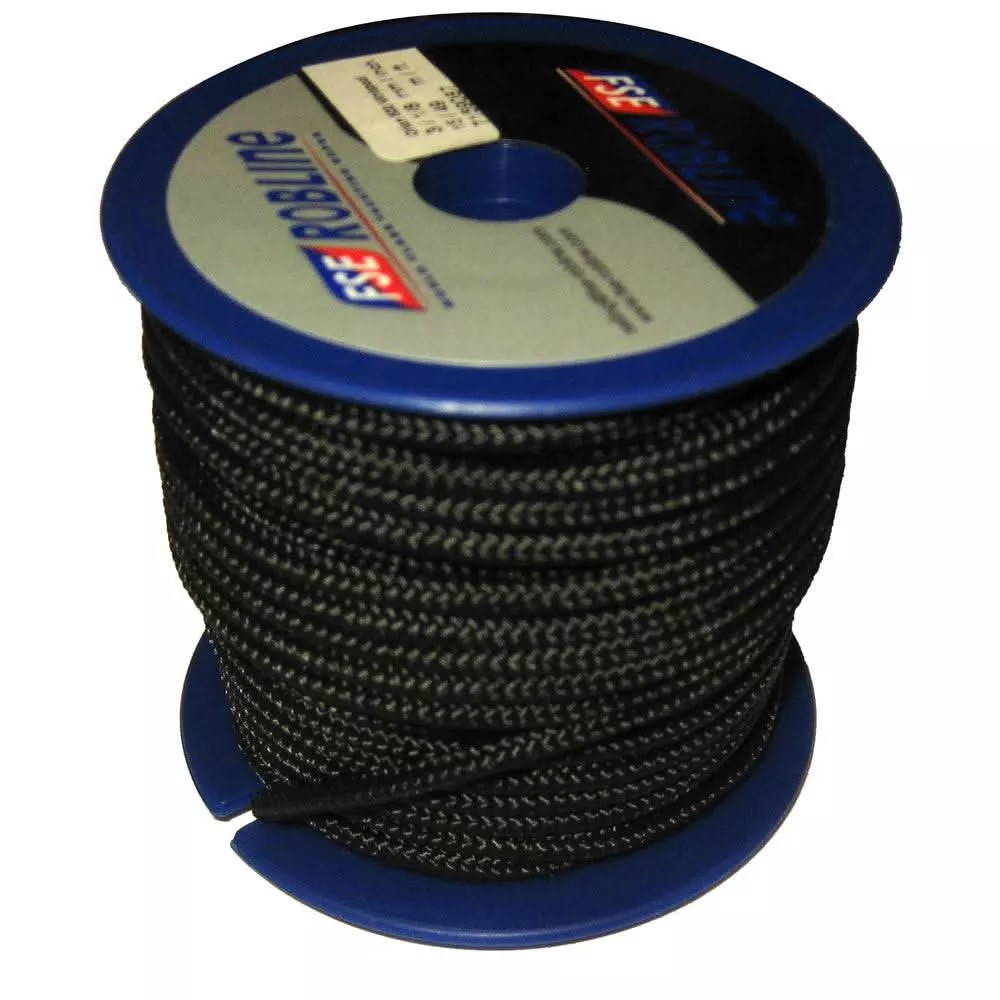 FSE Robline Mini Reel Orion 500 – Black – 3mm x 15M – MR-3BLK