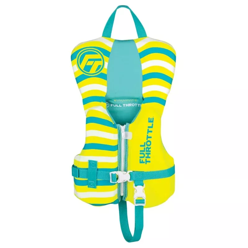 Full Throttle Infant Rapid-Dry Life Jacket – Yellow