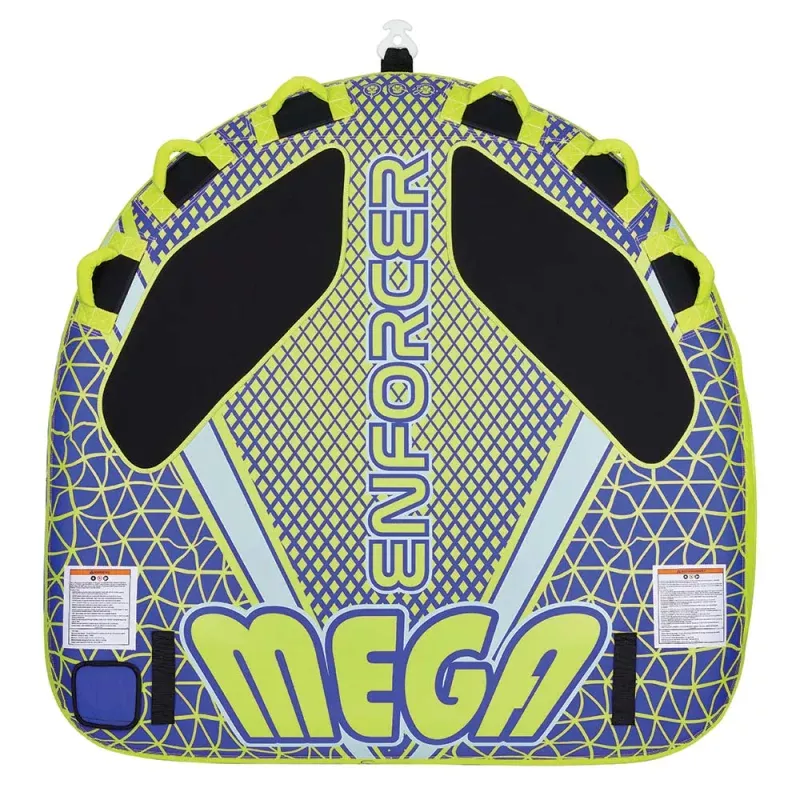 Full Throttle Mega Enforcer Towable Tube – 3 Rider – Yellow