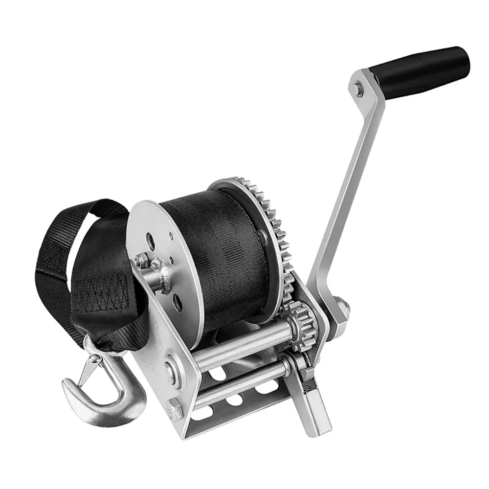 Fulton 900lb Single Speed Winch w/12′ Strap f/Personal Watercraft | 142006