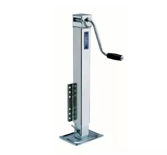 Fulton Square Trailer Jack, Side Mount, 5,000 lbs. Lift Capacity, Sidewind, Bolt-On, 28 Inch Travel• HD50000101