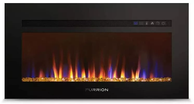 Furrion Built-In Electric RV Fireplace - Crystal Platform, 30"• 2021123766