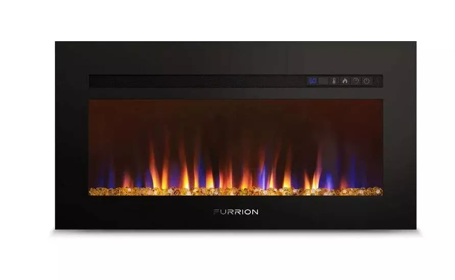 Furrion Built-In Electric RV Fireplace – Crystal Platform, 40″• 2021123733