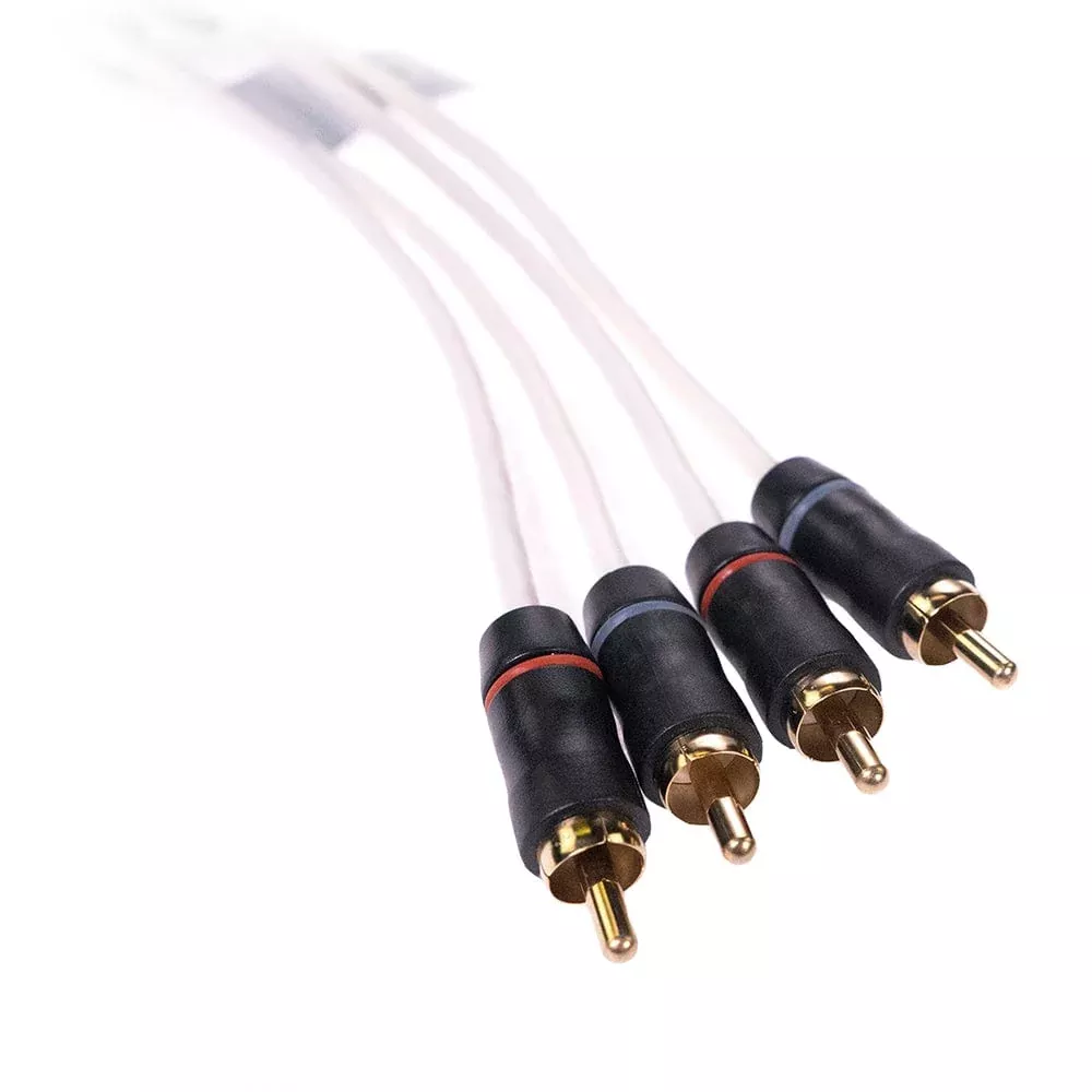 Fusion Performance RCA Cable – 4 Channel – 12