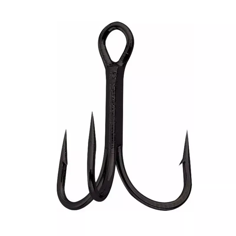 Gamakatsu 4x Strong Treble Hooks Black