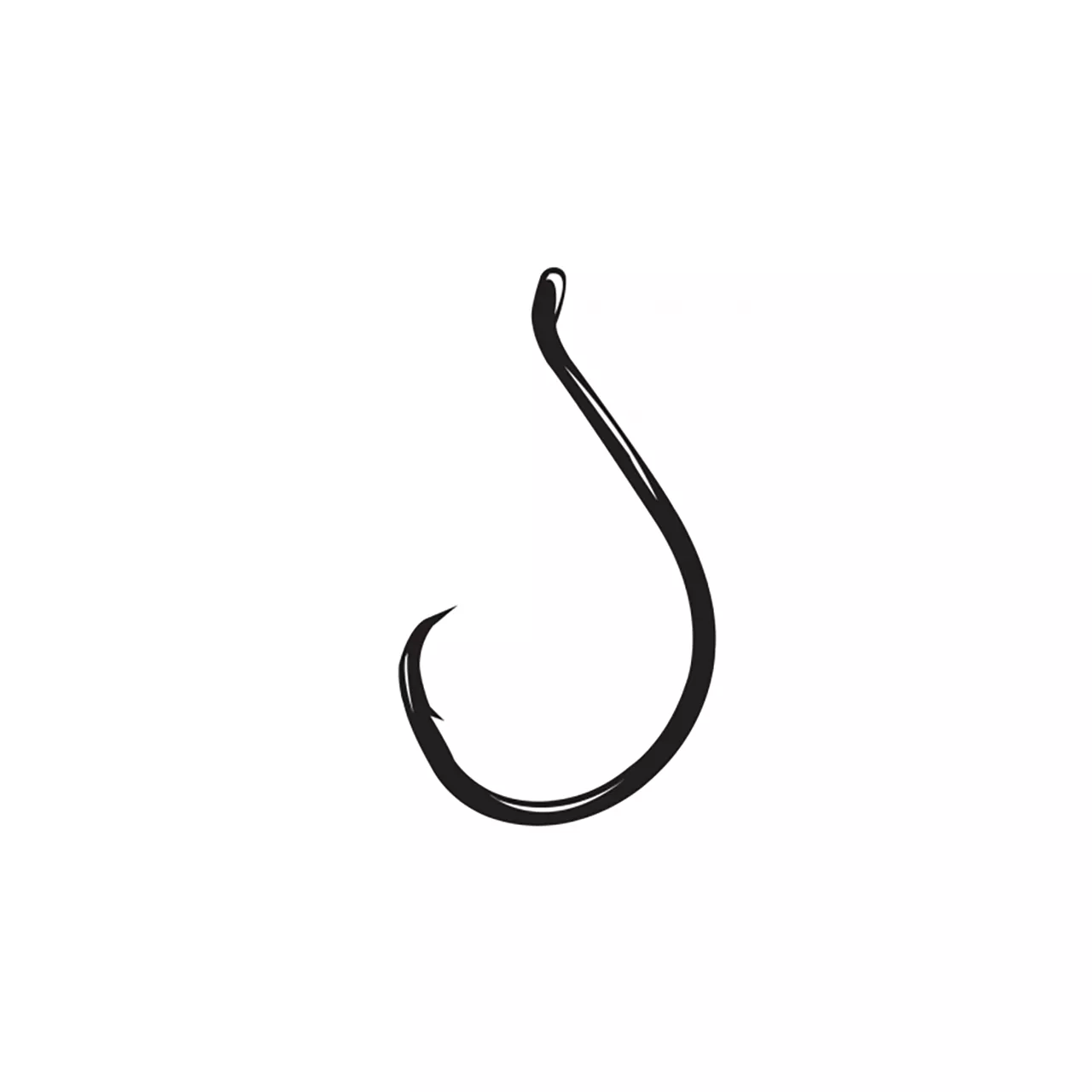 Gamakatsu Octopus Circle Inline-Point Hook NS Black-#1-0-25