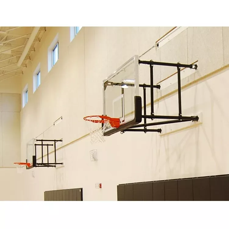 Gared Corner Mount Side-Fold Wall Mount Package with Glass Board, 6′ – 9′ Length