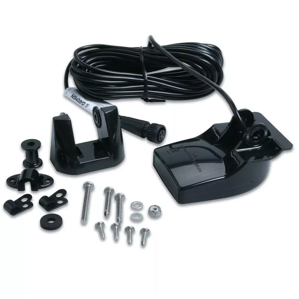 Garmin 200/50kHz, 10/40 Deg, Plastic TM, Depth & Temp – 6-Pin [010-10272-00]