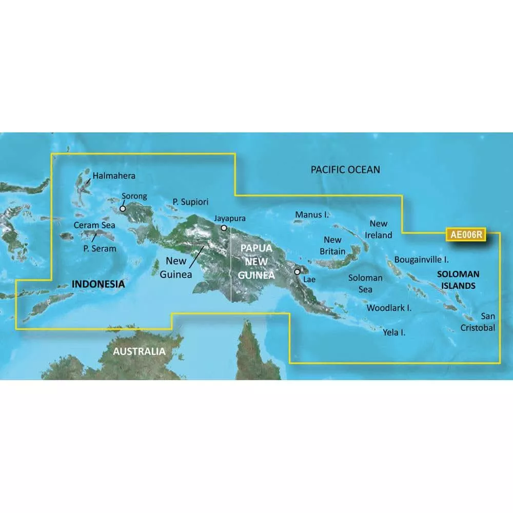 Garmin BlueChart g3 Vision HD – VAE006R – Timor Leste/New Guinea – microSD/SD [010-C0881-00]